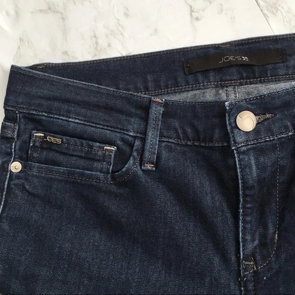 Joe's Jeans Boot Cut Provocateur Taylor Wash Dark Indigo Rinse Designer Jeans - Picture 7 of 16